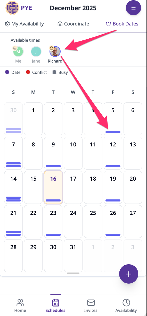 Calendar View